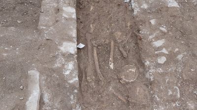 Uz samostan sv frane u sibeniku otkriveno staro groblje 2
