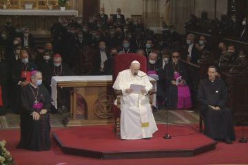 Bratislava: Papin susret s klerom Bratislava: Papin susret s klerom