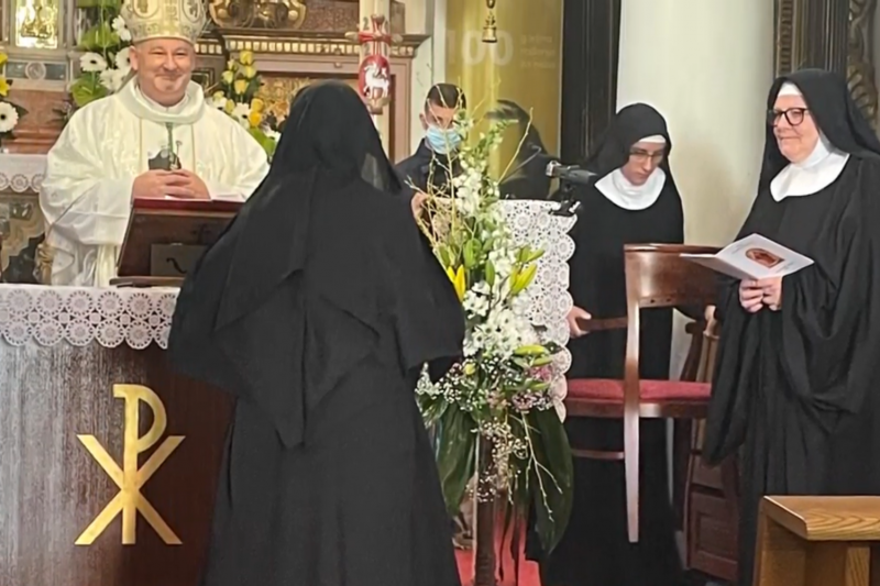 Monaško posvećenje kod benediktinki u Rabu Monaško posvećenje kod benediktinki u Rabu