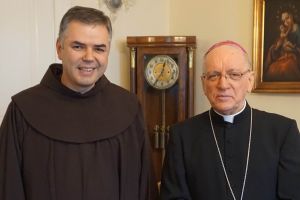 Novi franjevački provincijal posjetio požeškoga biskupa