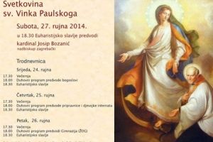 Proslava svetkovine sv. Vinka Paulskoga