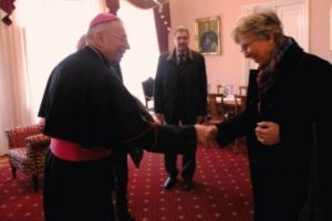 Obitelj službenice Božje Marije Krucifikse Kozulić posjetila nadbiskupa Devčića