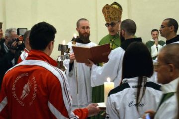 Zapaljena “luč mira” sv. Benedikta Zapaljena “luč mira” sv. Benedikta