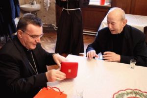 Fra Bonaventura Duda u Varaždinu proslavlja 91. rođendan i 65. obljetnicu svećeništva