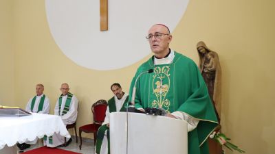 Homilija nuncija lingue na misi prigodom 56 skupstine 1