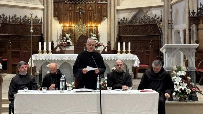 Fra massimo fusarelli blagoslovio konstruktivno obnovljen franjevacki samostan na zagrebackom kaptolu 3