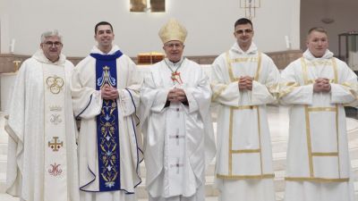 Biskup gorski zaredio dvojicu dakona i jednog svecenika iz reda propovjednika 3