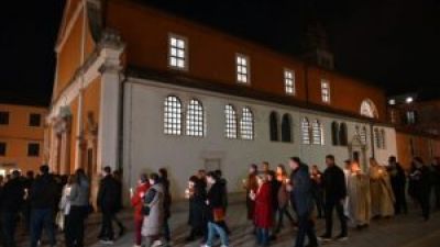 Svijecnica i dan posvecenog zivota proslavljeni u crkvi sv sime u zadru 2