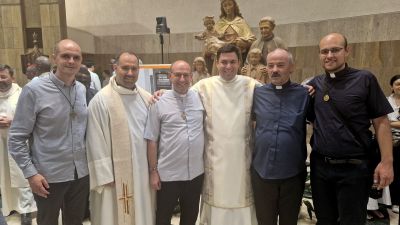 Salezijanac karlo cuk u rimu zareden za dakona 1
