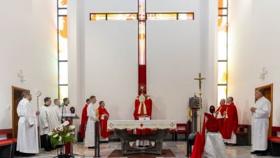 Biskup martinovic predvodio misno slavlje prigodom svetkovine predragocjene krvi kristove u prozorju 2