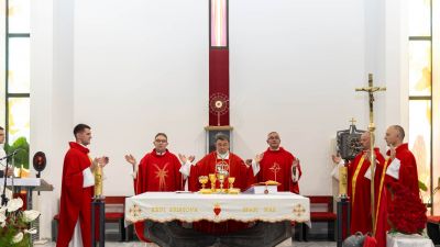 Biskup martinovic predvodio misno slavlje prigodom svetkovine predragocjene krvi kristove u prozorju 6