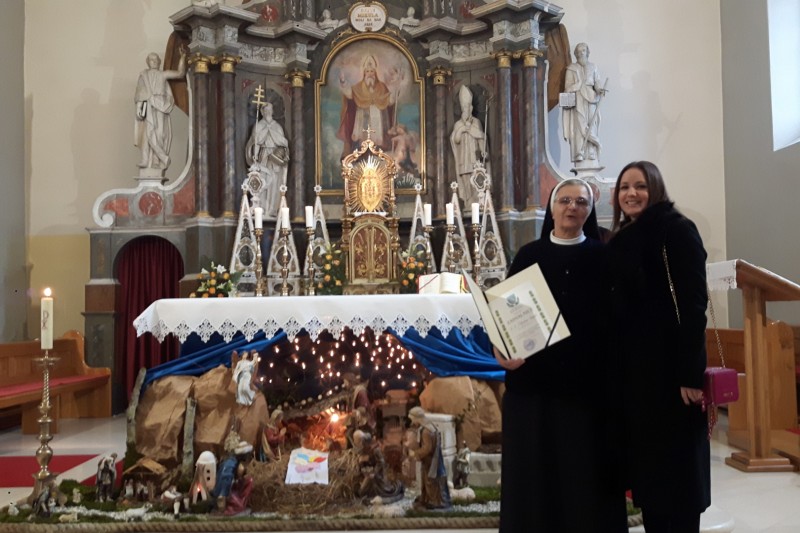 Zahvalnica Grada Kraljevice s. Nikodemi Stojak Zahvalnica Grada Kraljevice s. Nikodemi Stojak