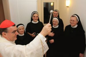 Kardinal Bozanić blagoslovio obnovljeni samostan na Pantovčaku