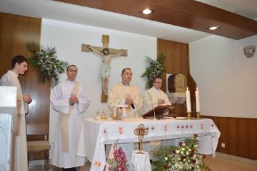 Proslava svetkovine sv. Marije De Mattias u kapeli klanjateljica Krvi Kristove na Tuškancu