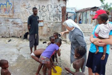 Hrvatske misionarke pohodile “Cite Soleil”, jedno od najsiromašnijih četvrti zemaljske kugle