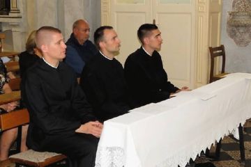 Zavjetovanje novaka isusovaca u Splitu Zavjetovanje novaka isusovaca u Splitu