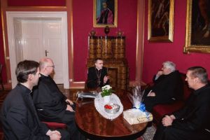 Kardinal Bozanić primio generalnog ministra Reda franjevaca konventualaca