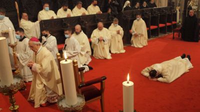 Blagoslov oca jeronima adama marina novog opata slavenske benediktinske kongregacije 2