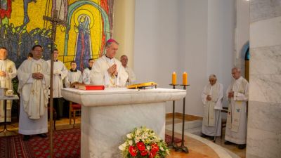 Proslava jubileja redovnickog zivota skolskih sestara franjevki 4