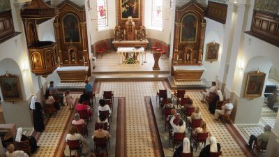 Crkva sv. vinka u frankopanskoj prva otvorila vrata vjernicima nakon potresa 6