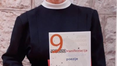 S bernardina crnogorac dobitnica prve nagrade za domoljubnu poeziju 1