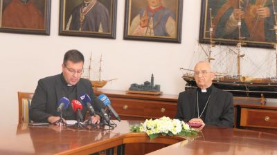 Objava imenovanja mons zdenka krizica splitsko makarskim nadbiskupom 1