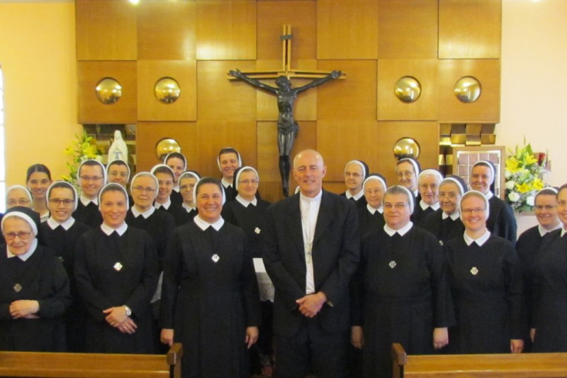 Apostolski nuncij mons. Giorgio Lingua posjetio redovnice Kćeri Božje ljubavi Apostolski nuncij mons. Giorgio Lingua posjetio redovnice Kćeri Božje ljubavi