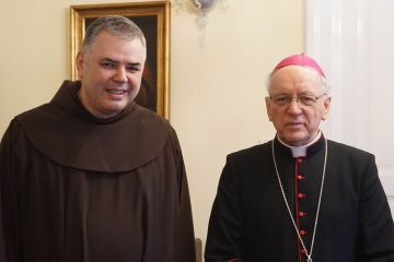 Biskup Škvorčević primio provincijala fra Milana Krištu