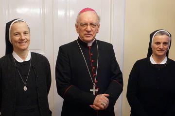 Biskup Škvorčević primio vrhovnu poglavaricu Marijinih sestara čudotvorne medaljice
