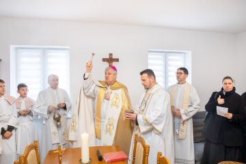 Blagoslovljen obnovljeni samostan Kćeri Božje ljubavi u Petrinji