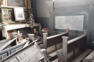 Grob i slika bl. Ivana Merza u potresu ostali neoštećeni