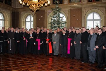 Božićni susret svećenika Zagrebačke nadbiskupije s kardinalom Bozanićem