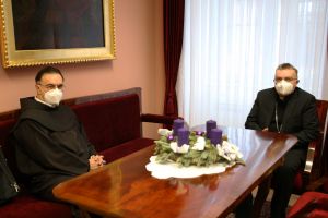Kardinal Bozanić primio generalnog vizitatora Franjevačke provincije Bosne Srebrene