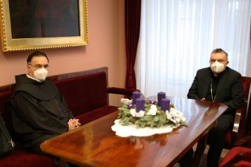 Kardinal Bozanić primio generalnog vizitatora Franjevačke provincije Bosne Srebrene