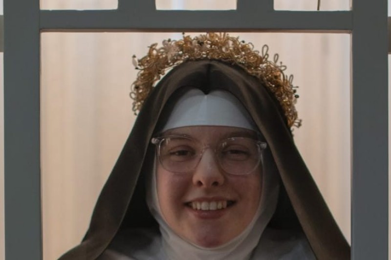Klarisa s. Marija Agnes od Božjega Milosrđa položila prve zavjete Klarisa s. Marija Agnes od Božjega Milosrđa položila prve zavjete