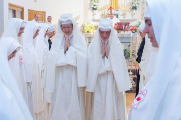 Privremeni redovnički zavjeti kćeri Srca Isusova u Lasinji