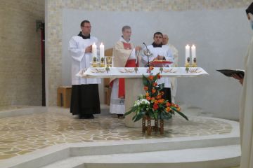 Mlada misa o. Stanka Pažina u bistričkom Karmelu Mlada misa o. Stanka Pažina u bistričkom Karmelu