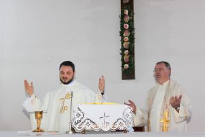 Mladomisnik monfortanac o. Josip Magdić slavio misu u Svetištu sv. Josipa