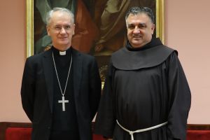 Nadbiskup Kutleša primio generalnog vizitatora Franjevačke provincije Presvetog Otkupitelja