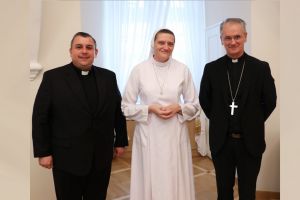 Nadbiskup Kutleša primio misionarku s. Ivančicu Fulir i ravnatelja PMD-a preč. Matiju Pavlakovića