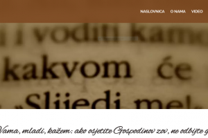 Nova mrežna stranica hrvatskih kapucina posvećena duhovnom pozivu