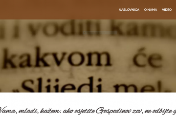 Nova mrežna stranica hrvatskih kapucina posvećena duhovnom pozivu Nova mrežna stranica hrvatskih kapucina posvećena duhovnom pozivu