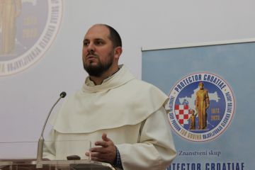 O. Gaudencije Vito Spetić održao predavanje o biskupu Martinu Borkoviću