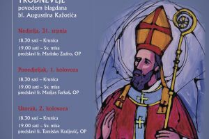 Proslava blagdana bl. Augustina Kažotića