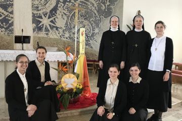 Posjet kandidatica i postulantica sestara sv. Križa u Župu Bezgrješnoga Srca Marijina