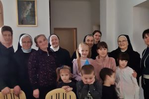Posjet obiteljima iz Ukrajine smještenim kod sestara bazilijanki u Osijeku