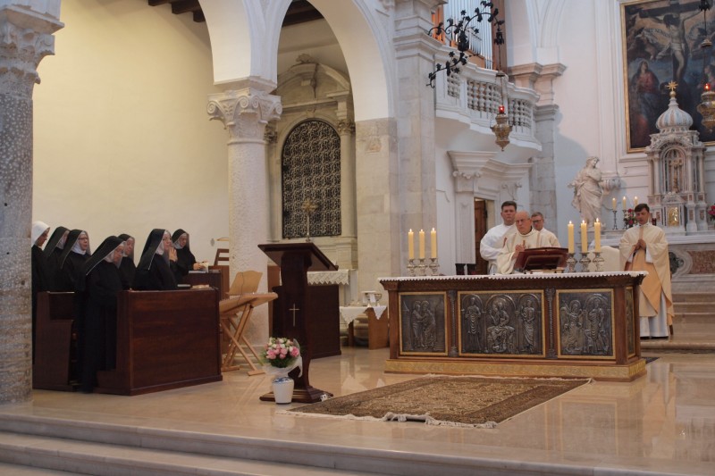 Proslavljen blagdan sv. Benedikta u zadarskom benediktinskom samostanu sv. Marije Proslavljen blagdan sv. Benedikta u zadarskom benediktinskom samostanu sv. Marije