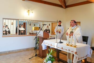 Proslavljen blagdan sv. Klare kod požeških klarisa Proslavljen blagdan sv. Klare kod požeških klarisa