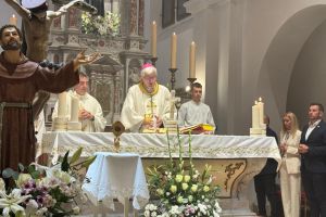 Proslavljena svetkovina sv. Frane u samostanu sv. Frane na Obali u Splitu