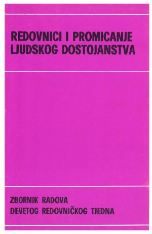 Redovnici i promicanje ljudskog dostojanstva